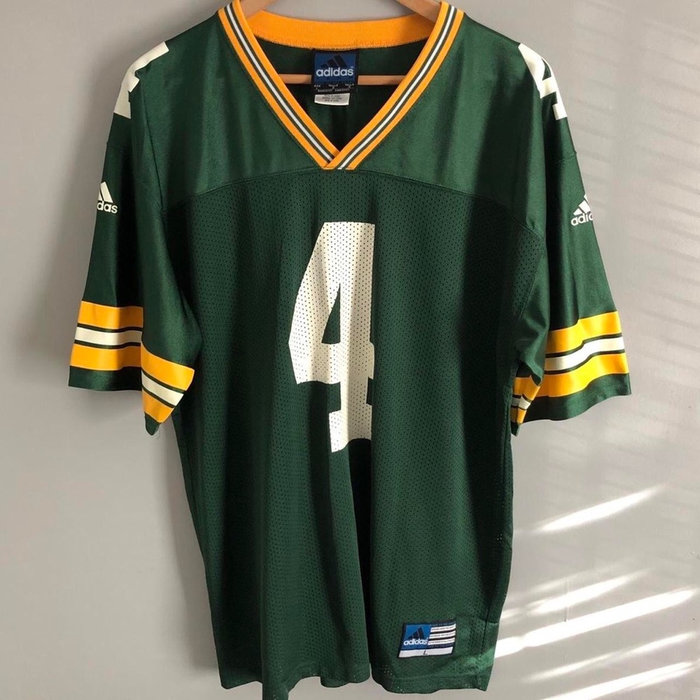 (Men’s Large) Vintage Y2K Brett Favre Green Bay Packers Jersey 🏈